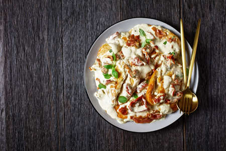 Marry Me Chicken, american cuisineの写真素材