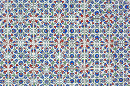 Seamless colorful pattern in oriental style. Islam, Arabic, Asian motifsの写真素材