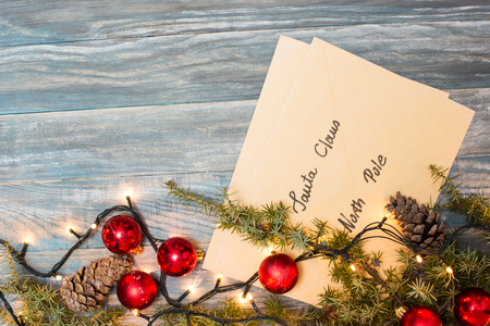 letter to santaの写真素材