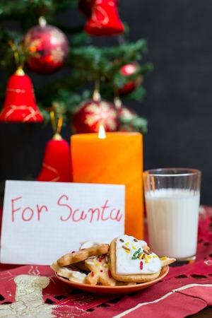 Christmas vintage chalk text label on a blackboardの写真素材