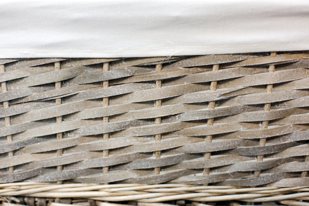 Wicker basket textureの写真素材