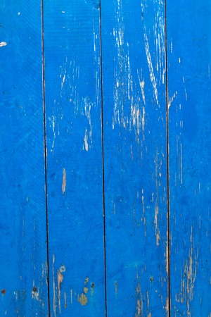 decrepit blue Old Wood Backgroundの写真素材