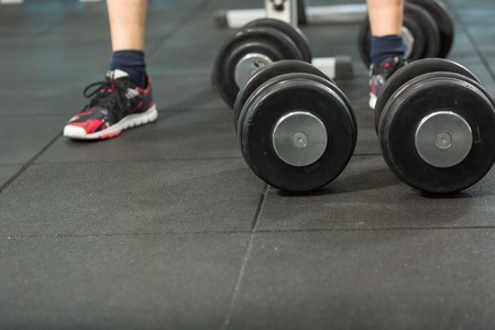 Detail from the gym. helathy lifestyle, weightliftingの写真素材