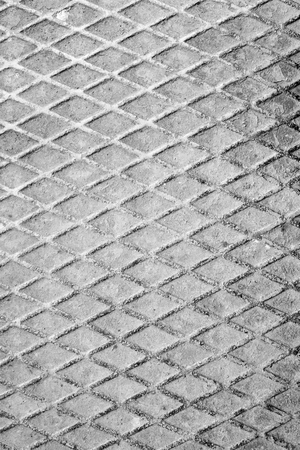 Seamless steel diamond plate textureの写真素材