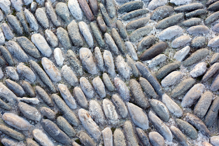 Background texture of stone wallの写真素材