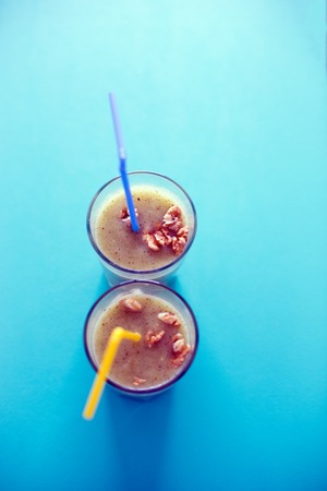 pineapple smoothieの写真素材