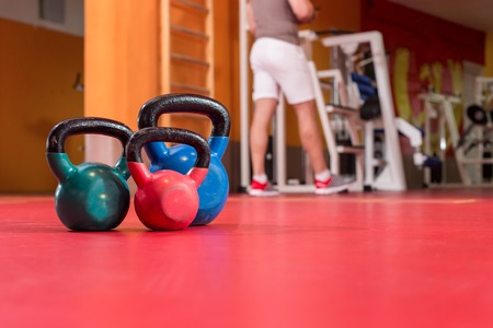 The image of wights,  kettlebellの写真素材