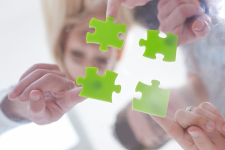 Cooperation is the strategic solutionの写真素材