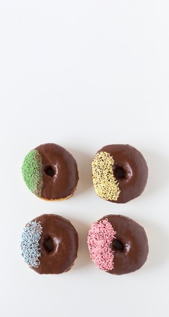 Colorful Donutsの写真素材