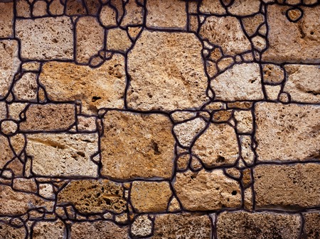 Seamless rock stone background for design and decorateの写真素材