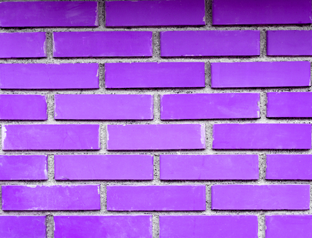Brick presented on a different way, abstract brick wall, colorsの写真素材