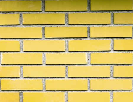 Brick presented on a different way, abstract brick wall, colorsの写真素材