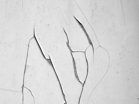 Cracked concrete texture closeup background.の写真素材