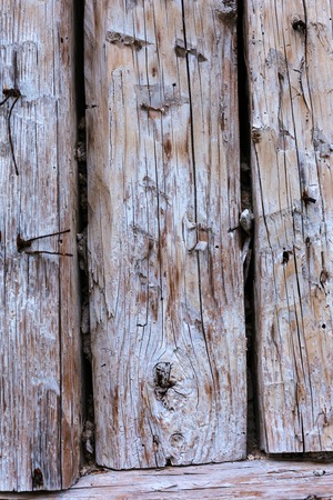 Brown wood plank wall texture backgroundの写真素材
