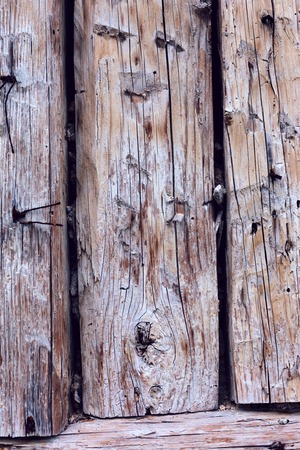 Brown wood plank wall texture backgroundの写真素材