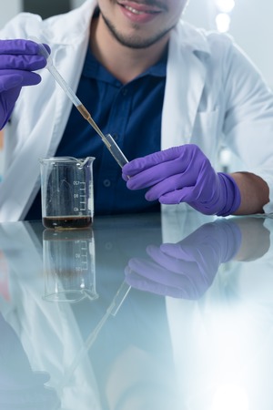 Chemist at workの写真素材