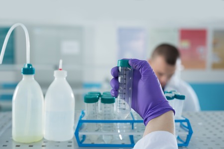 Chemist at workの写真素材