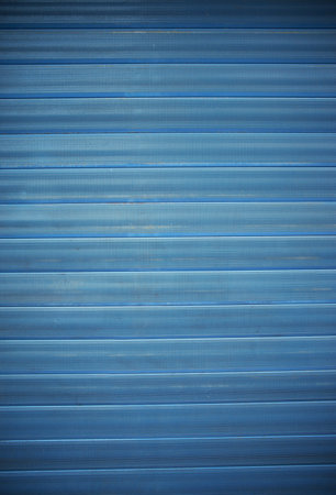 Blue textured corrugate cardboard, can be used as background