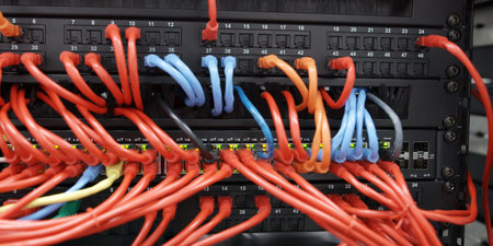 Computer section of a company