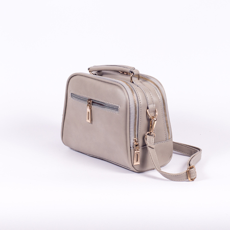Handbag isolated white backgroundの写真素材