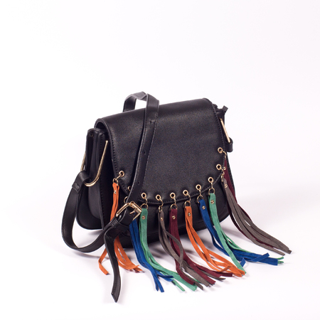 Handbag isolated white backgroundの写真素材