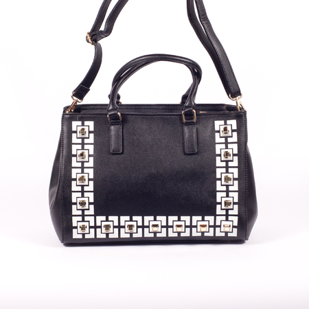 Fashion women bag isolated over whiteの写真素材