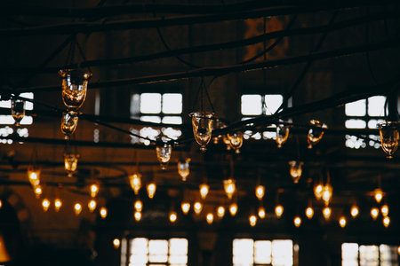 light in mosque