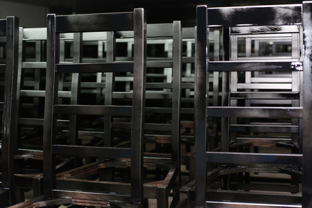 Manufacture of chairsの写真素材