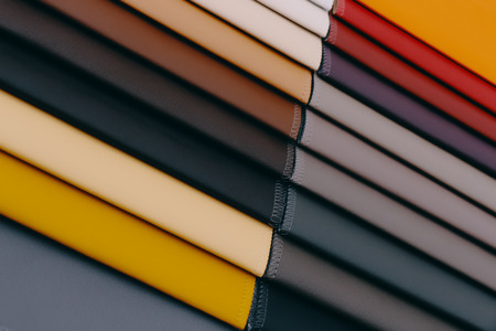 leather background textureの写真素材