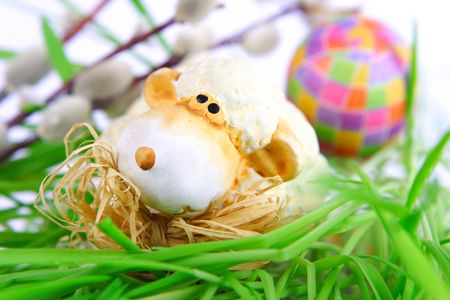 Easter decorationの写真素材