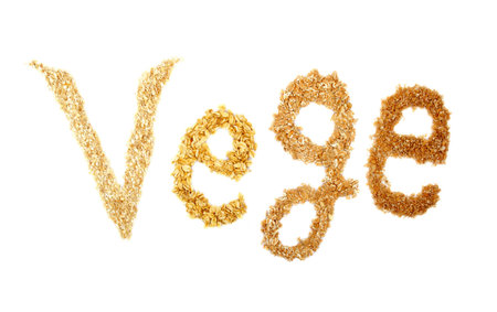 Vege is made with natural mixed cereal: oat bran, oat, wheat, wheat bran.