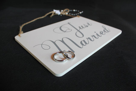 just marriedの写真素材