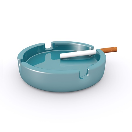 Cigarette Ashtrayの写真素材