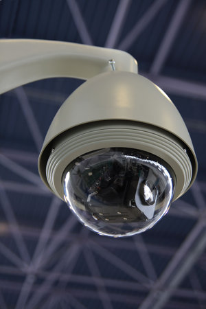 CCTV security camera.