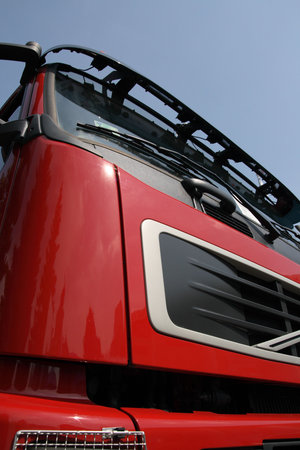 truck cabin face