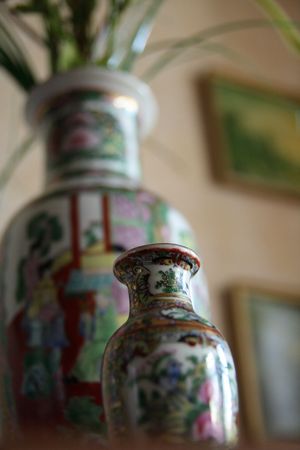 The Chinese vases.の写真素材