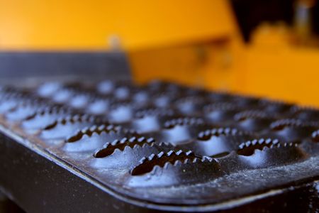 Metal truck cabine step. の写真素材