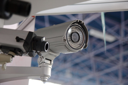 CCTV security cams.