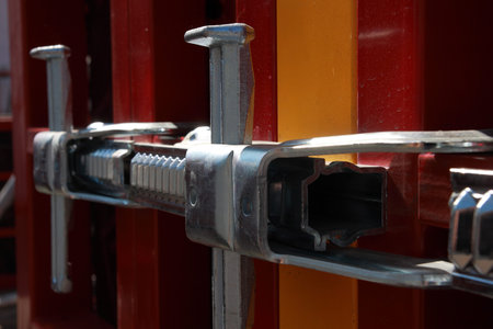 Details of modular formwork.