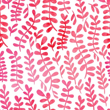 Watercolor floral pattern.のイラスト素材