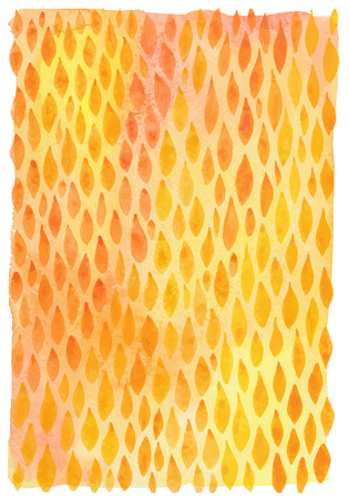 Abstract watercolor stain nature texture. Children hand-painted paper background.のイラスト素材