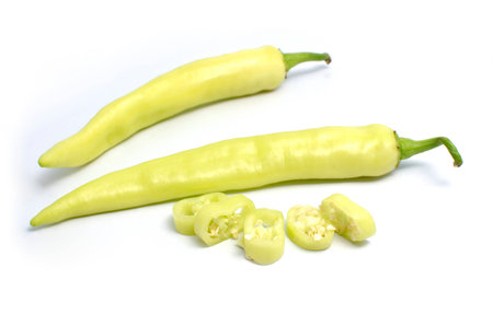 sweet pepper (capsicum) is vegetable organic food ingredients Can be used for cooking.の写真素材