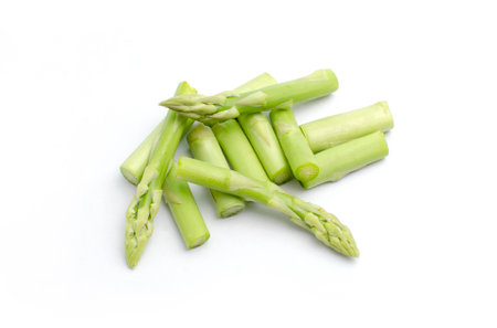 Asparagus is vegetable organic food ingredients Can be used for cooking.の写真素材