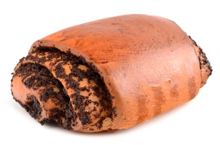 Bun with poppy seedsの写真素材