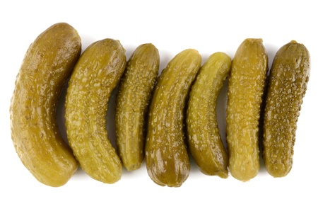 Marinated cucumbersの写真素材