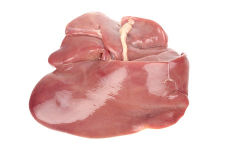 chicken liverの写真素材