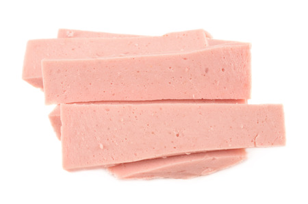 cooked sausageの写真素材