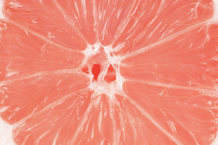 hearty and healthy grapefruit isolatedの写真素材