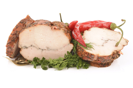 chicken hamの写真素材