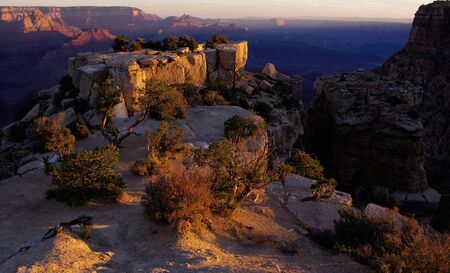 Sunrise from Moran Point, Grand Canyonの写真素材